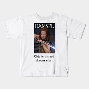 This is the end of your story - Damsel Kids T-Shirt